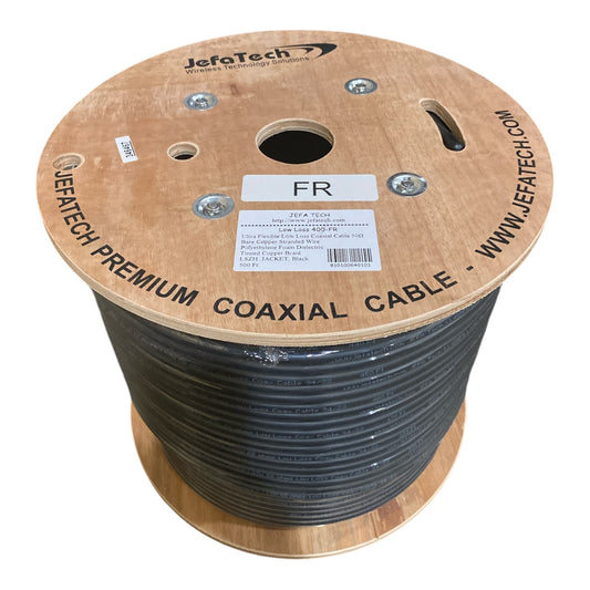 JEFA Tech Low Loss 400FR LSZH FR Jacket Coax