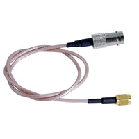 JEFA Tech - Ham Radio, CB - HT Saver: SMA Male to BNC Female - RG316 - 19 inches