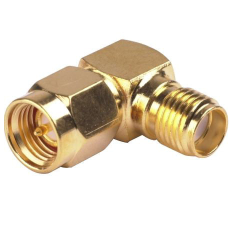 JEFA Tech Adapter: SMA Male to SMA Female Right Angle