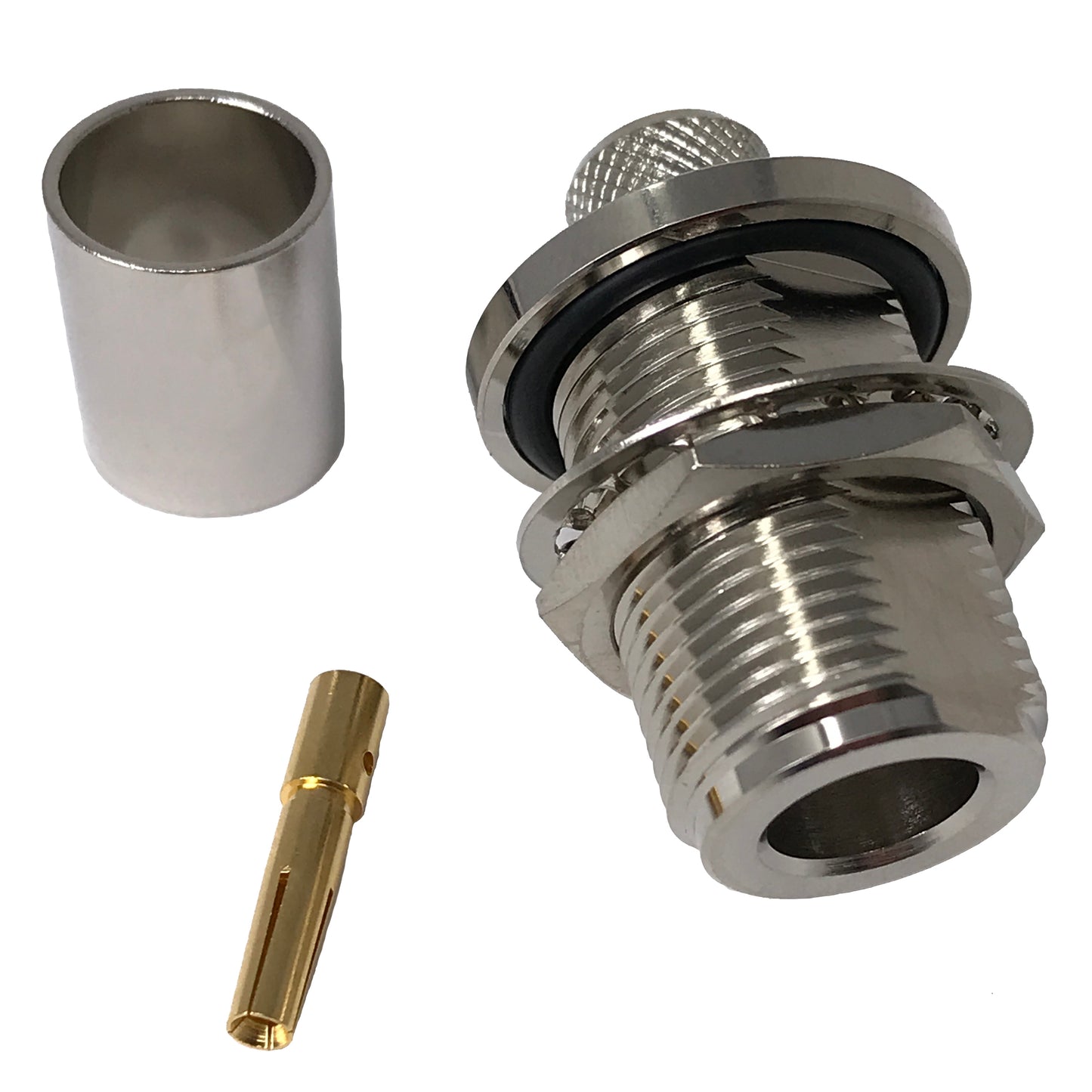 JEFA Tech Connector: N Female Bulkhead with o-ring - LL400 - c400