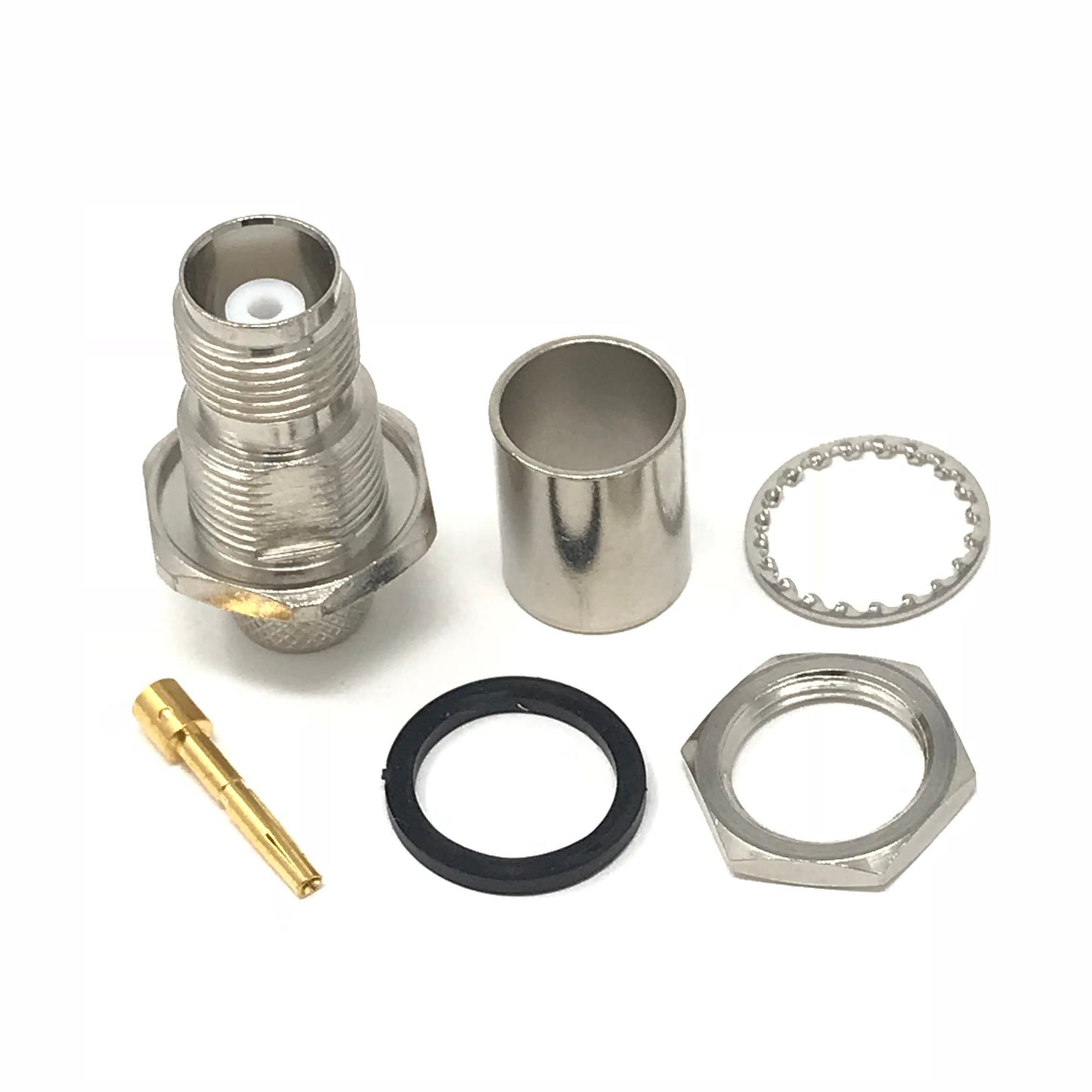 JEFA Tech Connector: TNC Female Bulkhead O-ring for 400 Cable - c400