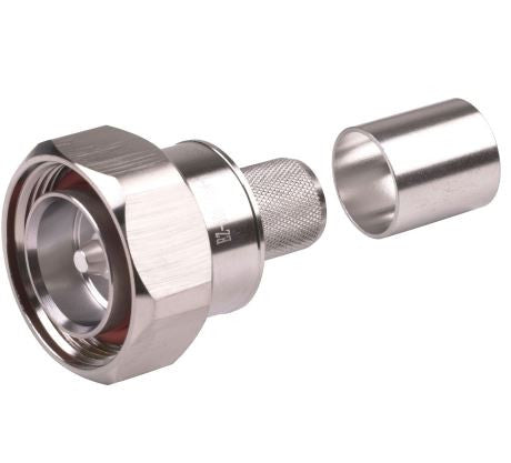 JEFA Tech Connector: 7/16 DIN Male Crimp for LL600