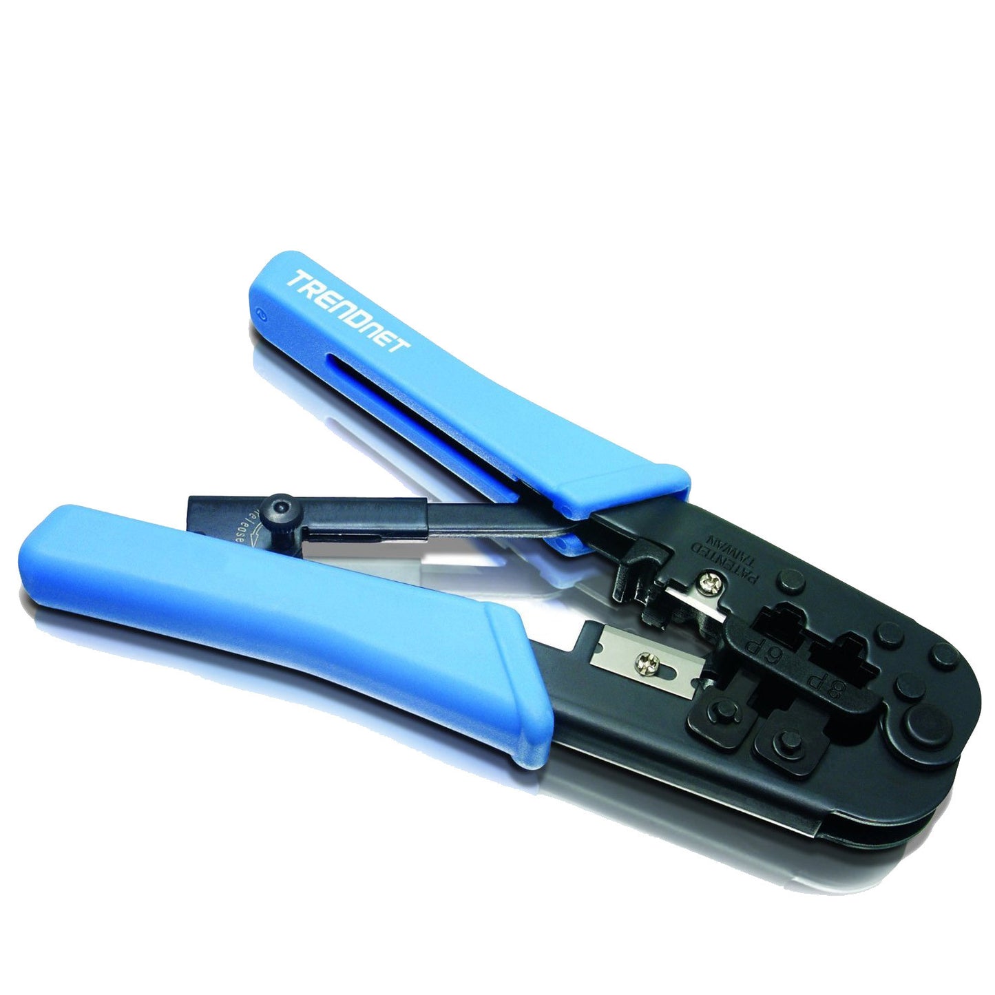 TRENDnet RJ-11/RJ-45 Crimp/Cut/Strip Tool TC-CT68 (Blue) - JEFA Tech