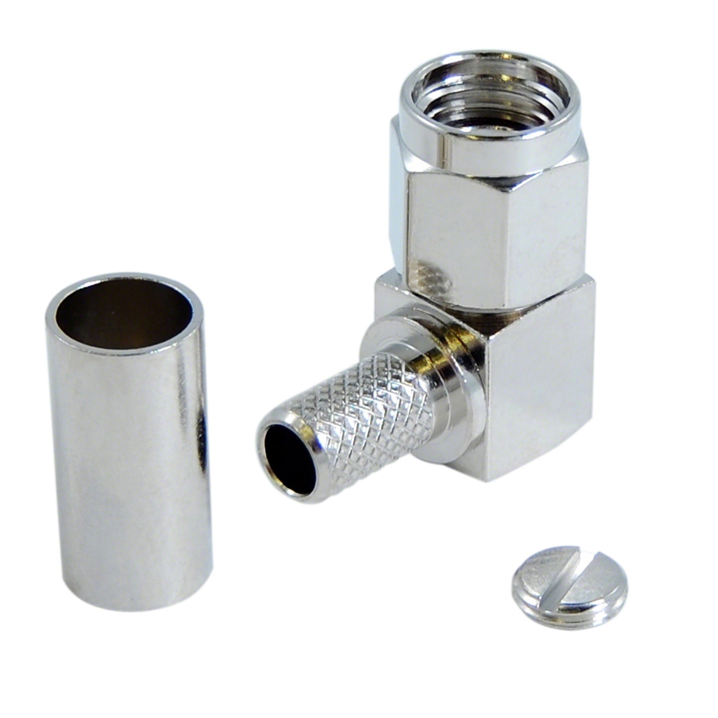 JEFA Tech Connector: RP-SMA Male R/A - LL195 - c195